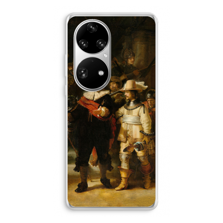 De Nachtwacht: Huawei P50 Pro Transparant Hoesje