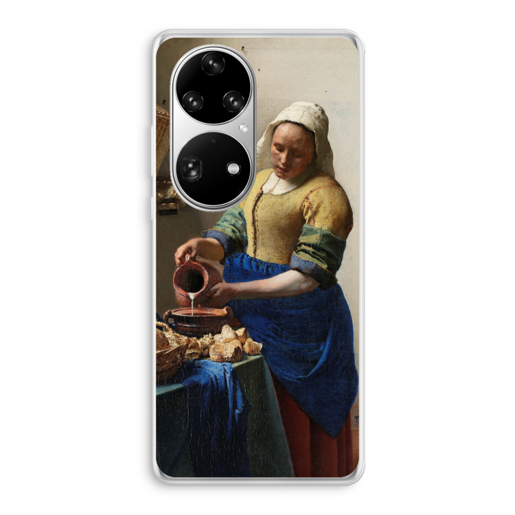 The Milkmaid: Huawei P50 Pro Transparant Hoesje