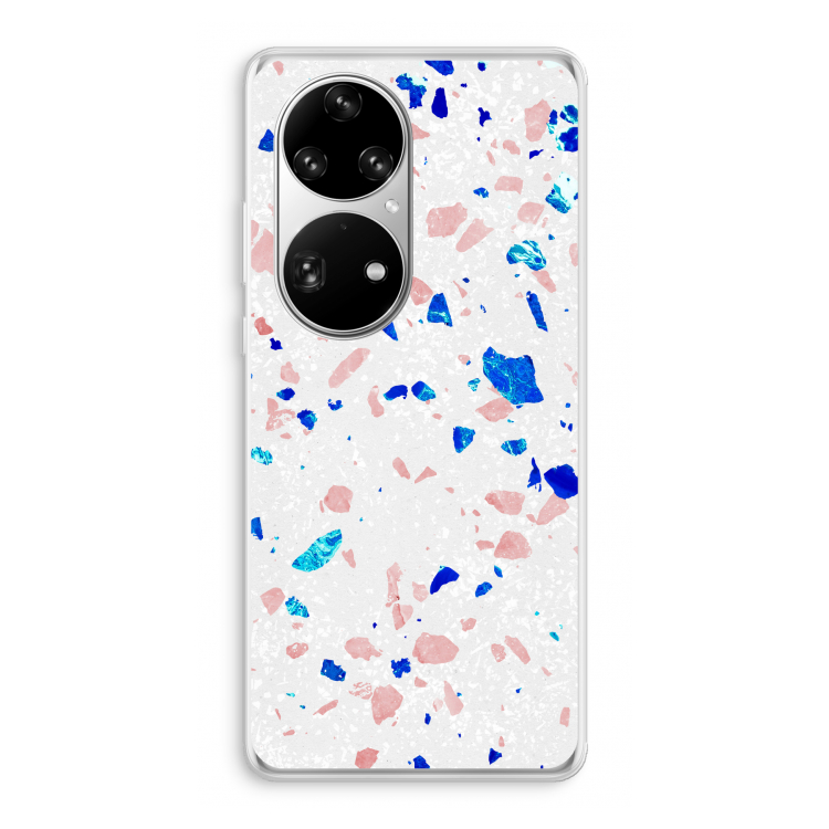 Terrazzo N°6: Huawei P50 Pro Transparant Hoesje