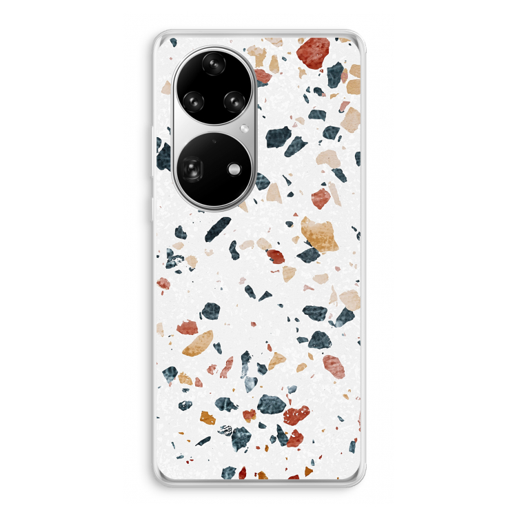 Terrazzo N°4: Huawei P50 Pro Transparant Hoesje