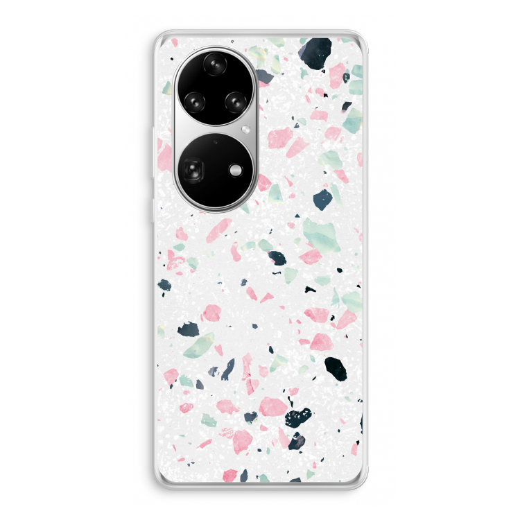 Terrazzo N°3: Huawei P50 Pro Transparant Hoesje