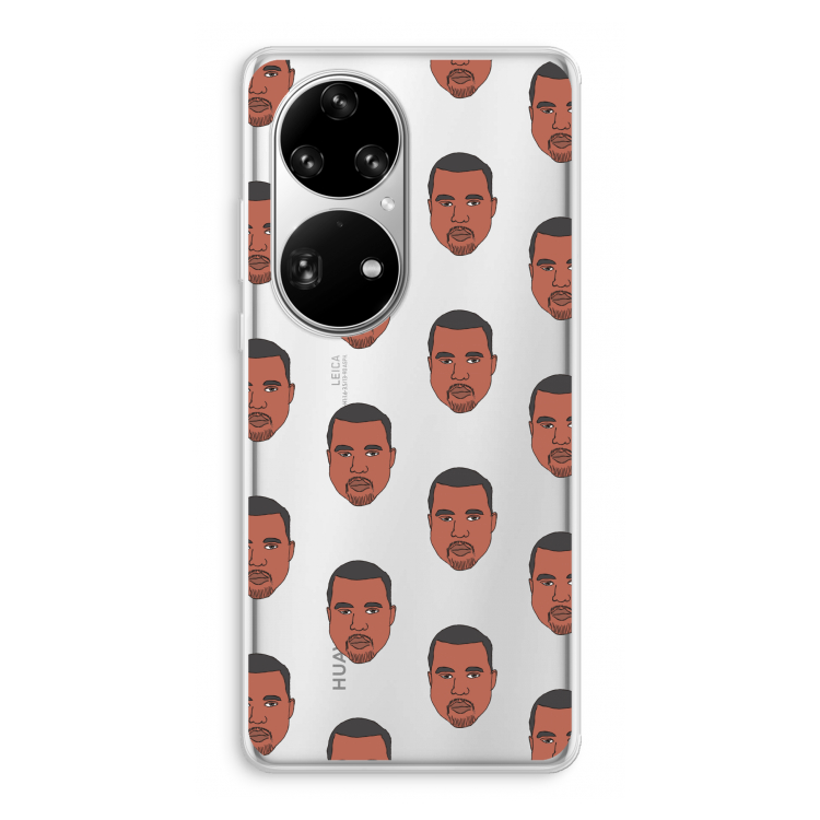 Kanye Call Me?: Huawei P50 Pro Transparant Hoesje