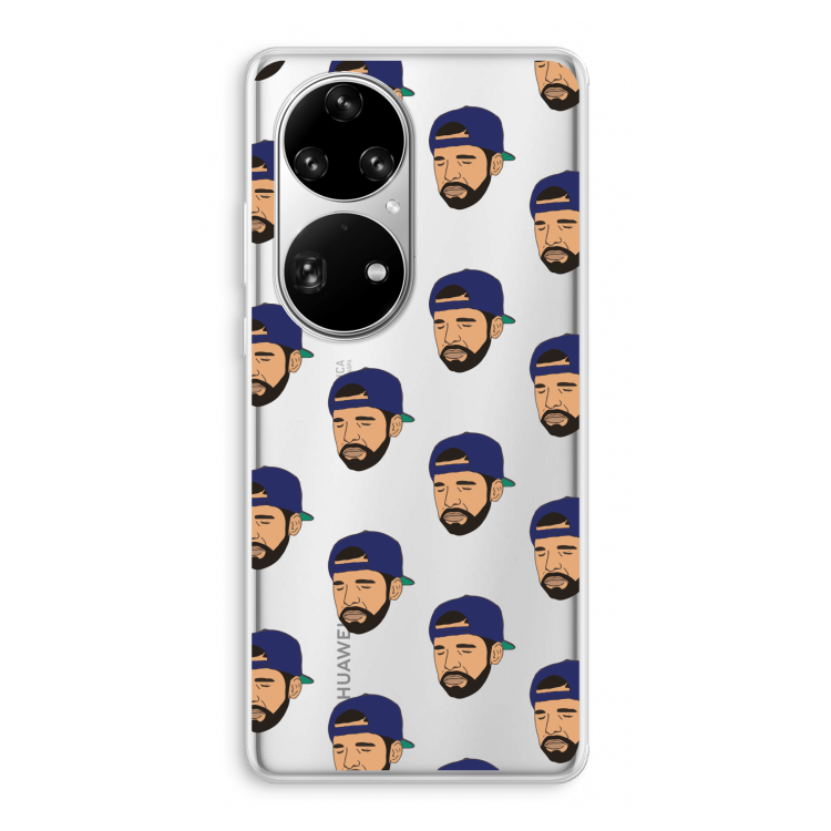 Drake Away: Huawei P50 Pro Transparant Hoesje