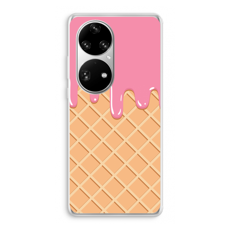 Ice cream: Huawei P50 Pro Transparant Hoesje