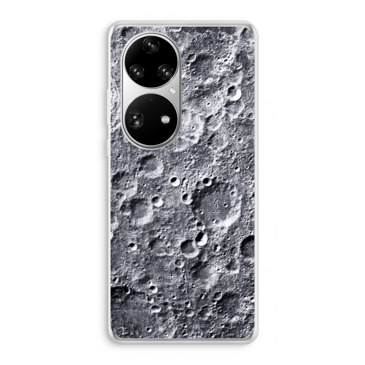 Maanlandschap: Huawei P50 Pro Transparant Hoesje