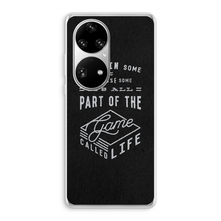 Life: Huawei P50 Pro Transparant Hoesje