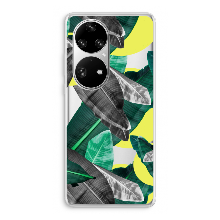 Fantasie jungle: Huawei P50 Pro Transparant Hoesje