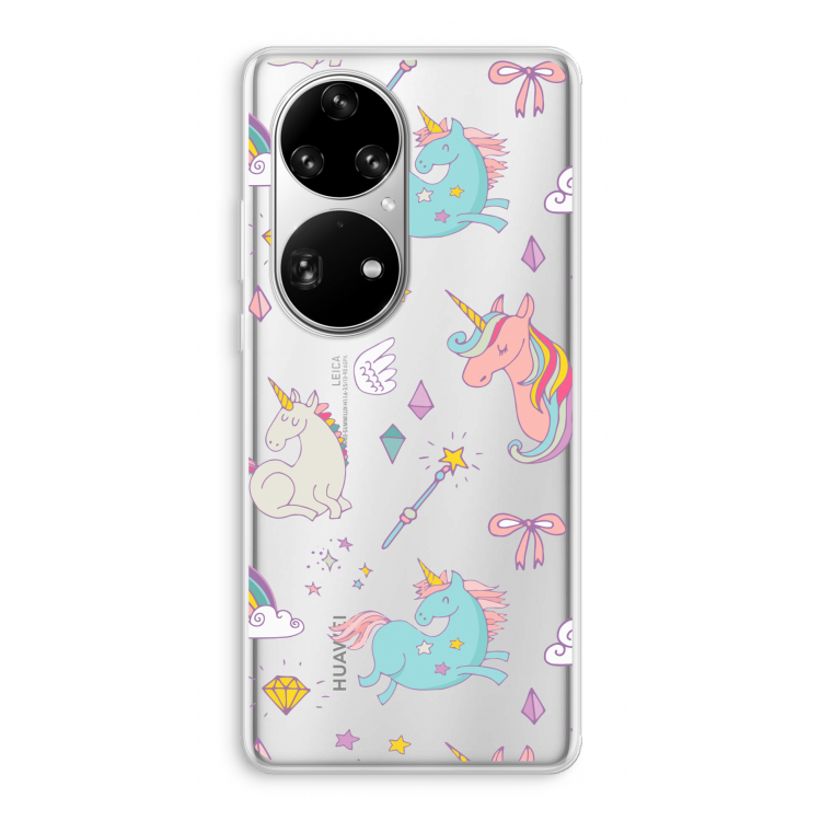 Fantasiewereld: Huawei P50 Pro Transparant Hoesje