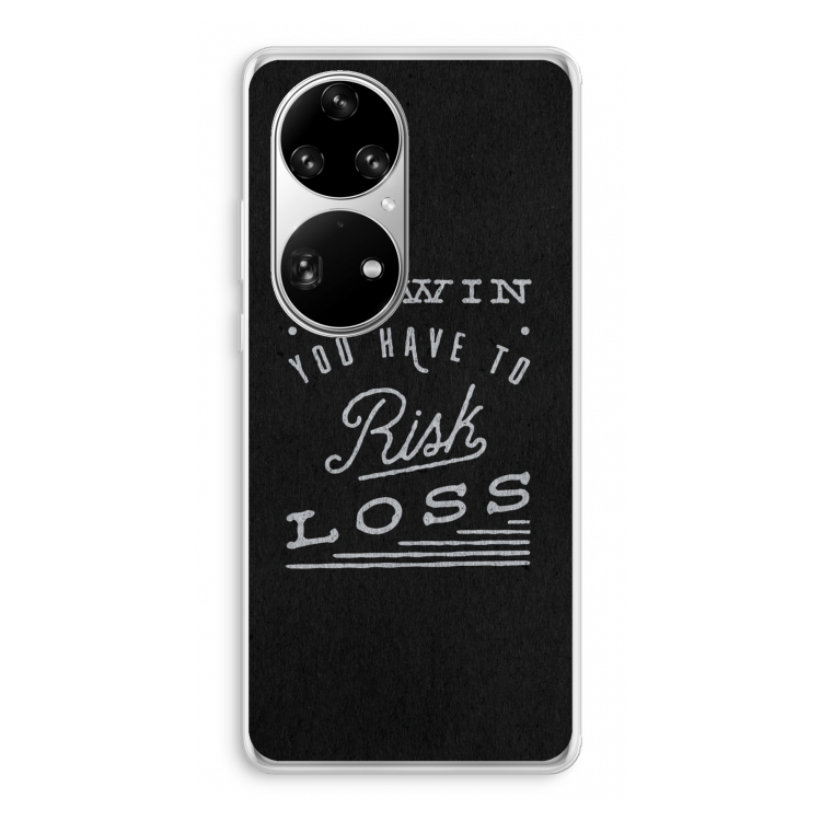 Risk loss: Huawei P50 Pro Transparant Hoesje