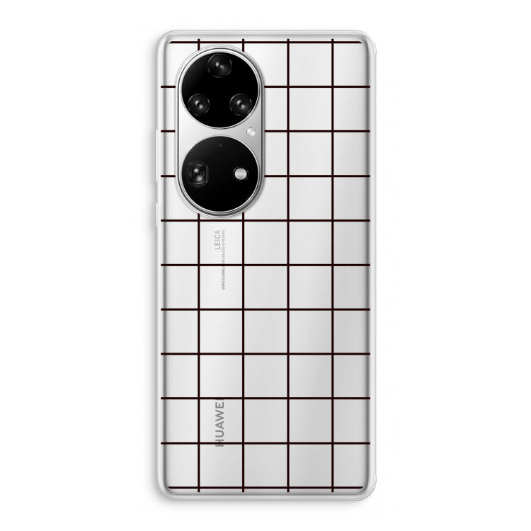 Rooster: Huawei P50 Pro Transparant Hoesje