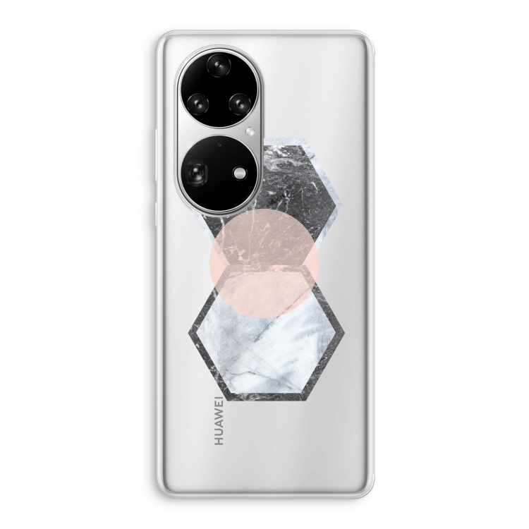 Creatieve toets: Huawei P50 Pro Transparant Hoesje