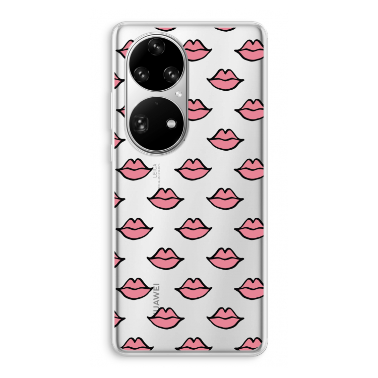 Lipjes: Huawei P50 Pro Transparant Hoesje