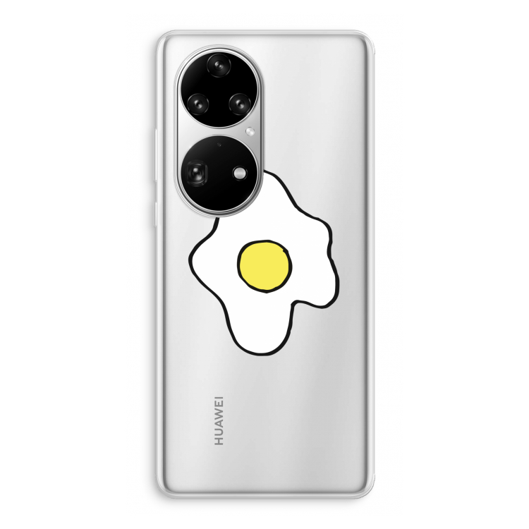 Spiegelei: Huawei P50 Pro Transparant Hoesje