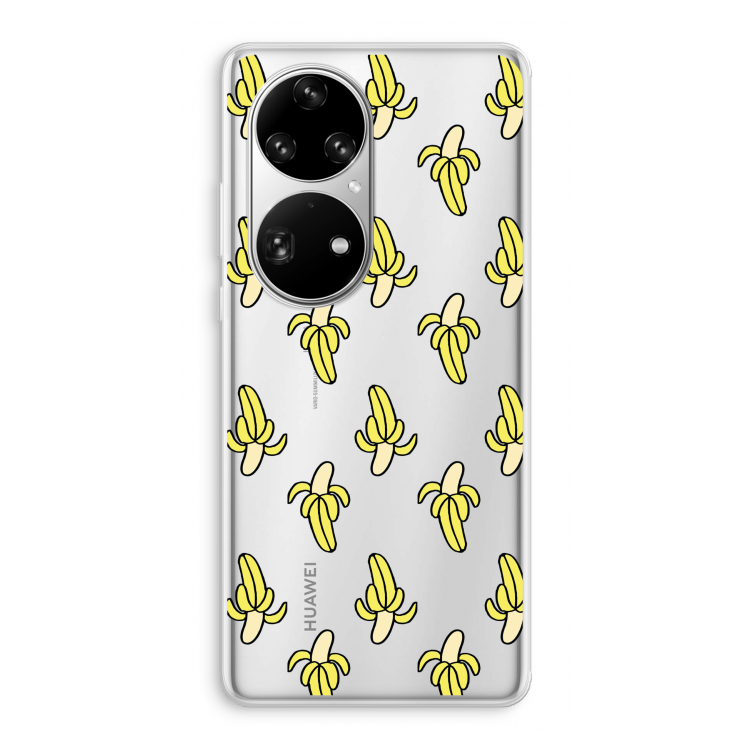 Bananas: Huawei P50 Pro Transparant Hoesje