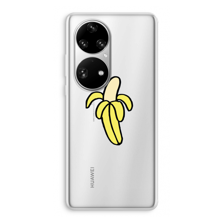 Banana: Huawei P50 Pro Transparant Hoesje