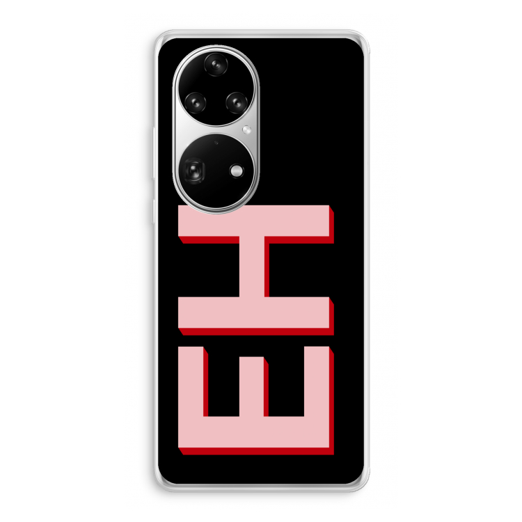 Monogram: Huawei P50 Pro Transparant Hoesje