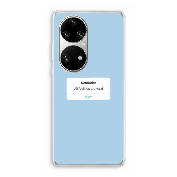 Reminder: Huawei P50 Pro Transparant Hoesje