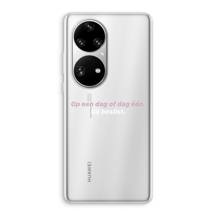 gij beslist: Huawei P50 Pro Transparant Hoesje