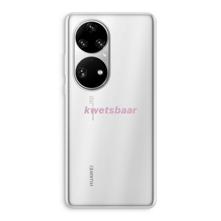 kwetsbaar: Huawei P50 Pro Transparant Hoesje