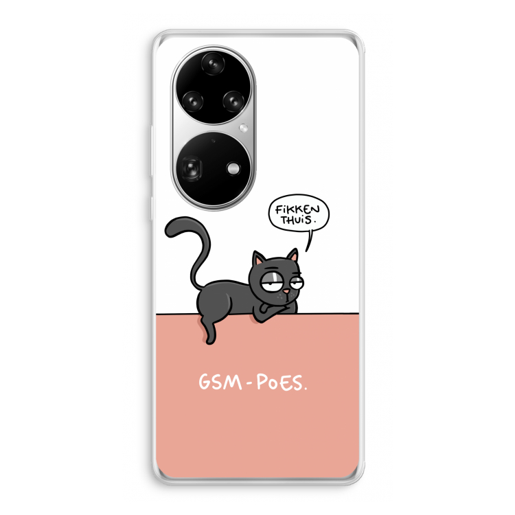 GSM poes: Huawei P50 Pro Transparant Hoesje