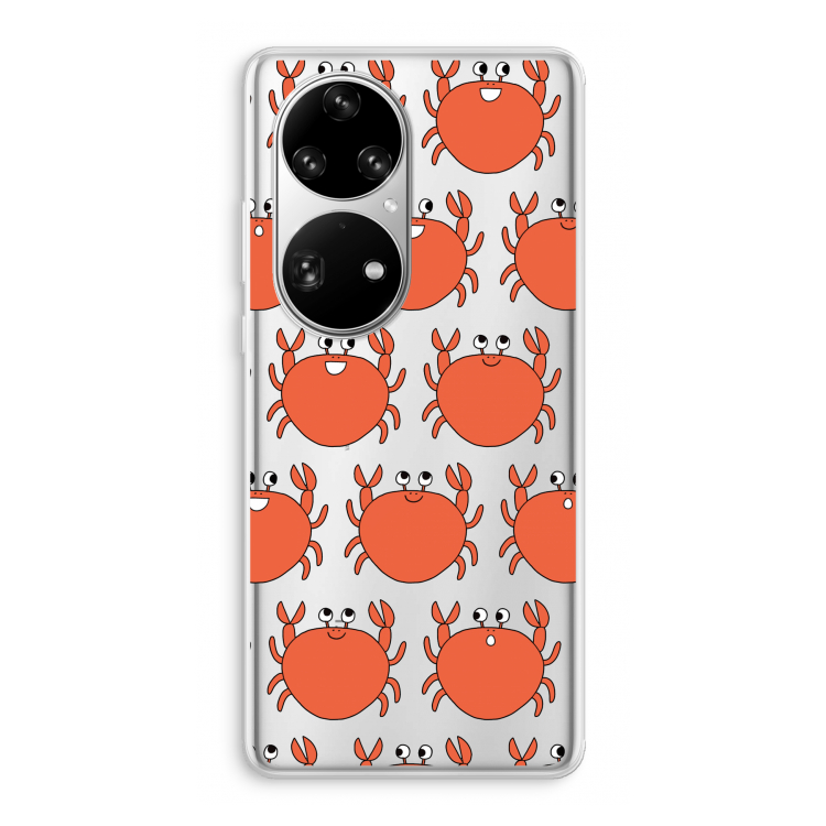 Krab: Huawei P50 Pro Transparant Hoesje