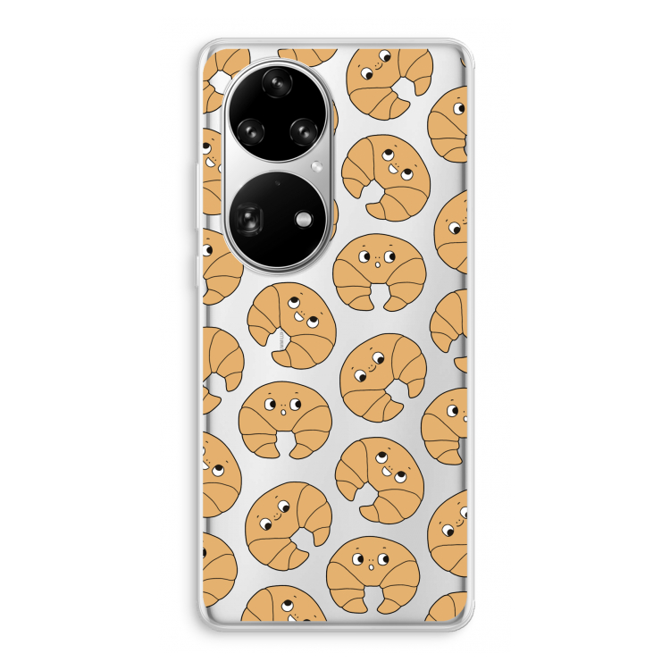 Croissant: Huawei P50 Pro Transparant Hoesje