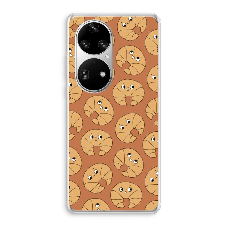 Croissant: Huawei P50 Pro Transparant Hoesje