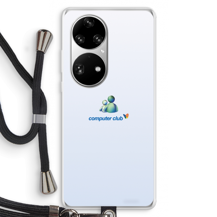 MSN: Huawei P50 Pro Transparant Hoesje met koord