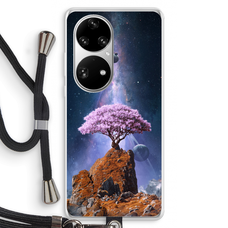 Ambition: Huawei P50 Pro Transparant Hoesje met koord