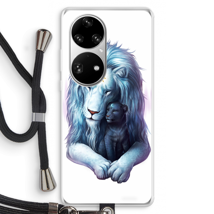 Child Of Light: Huawei P50 Pro Transparant Hoesje met koord