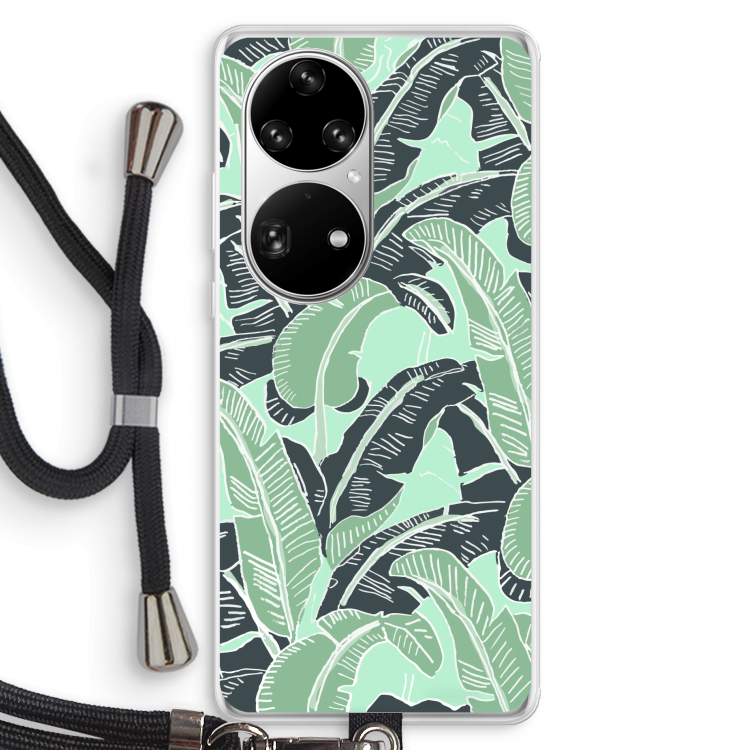 This Sh*t Is Bananas: Huawei P50 Pro Transparant Hoesje met koord