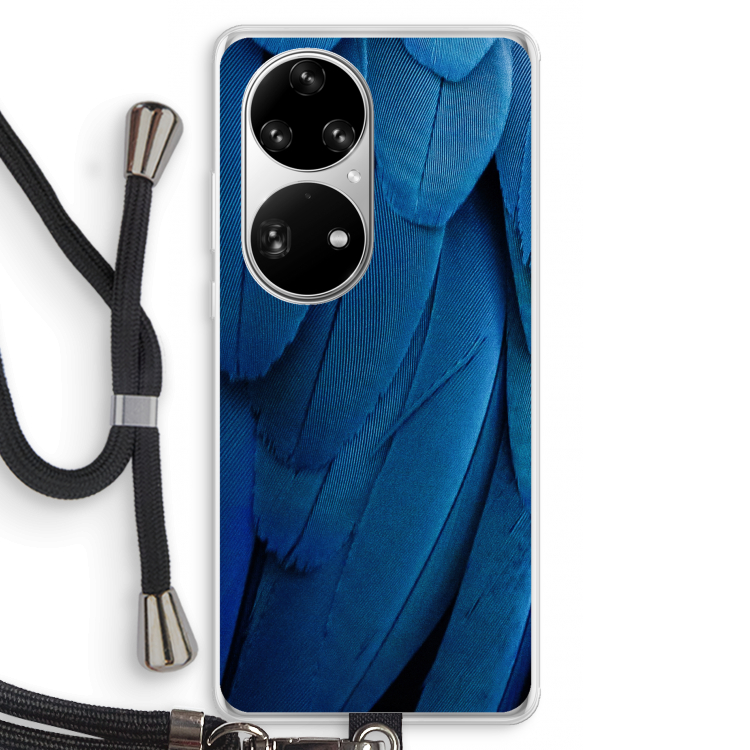 Pauw: Huawei P50 Pro Transparant Hoesje met koord