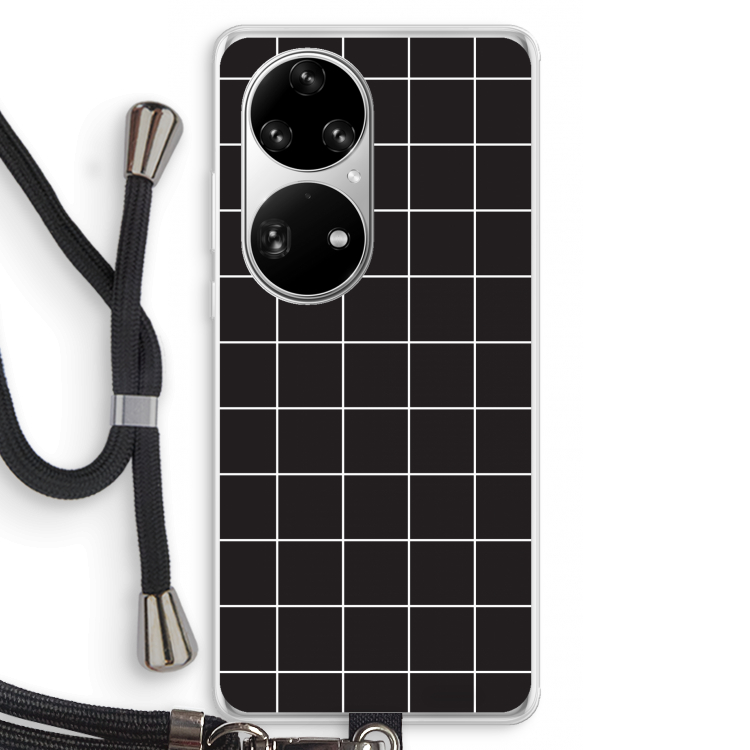 Rooster 2: Huawei P50 Pro Transparant Hoesje met koord