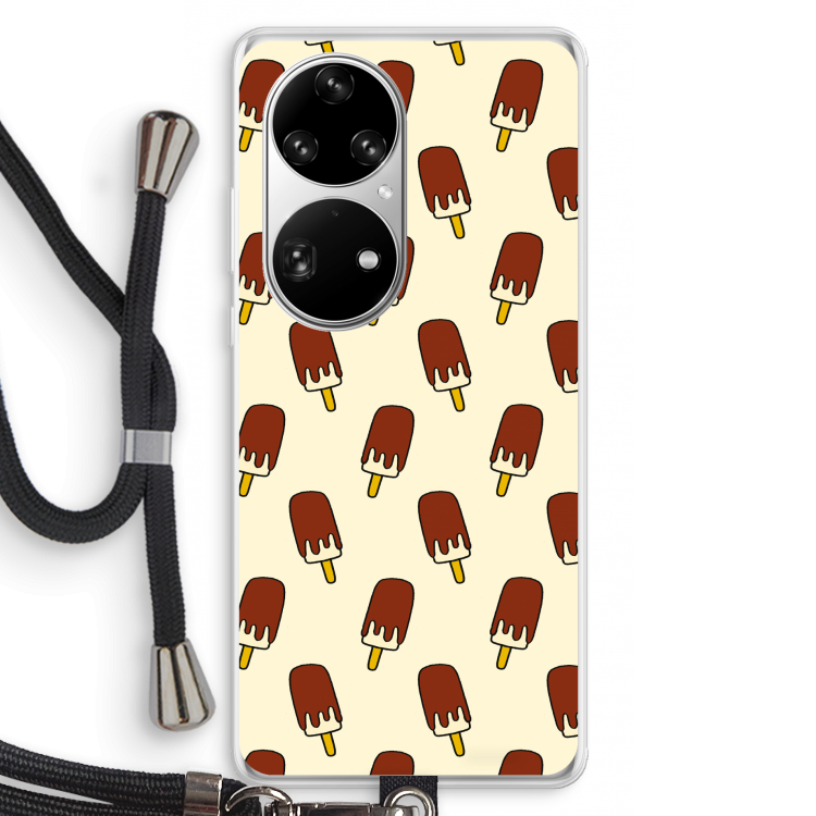 Yummy: Huawei P50 Pro Transparant Hoesje met koord