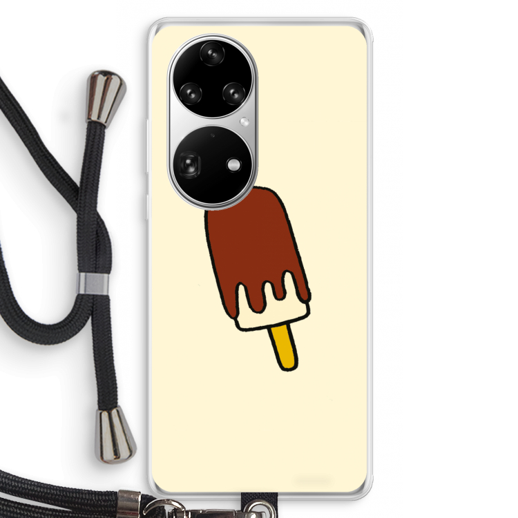 Frisco: Huawei P50 Pro Transparant Hoesje met koord