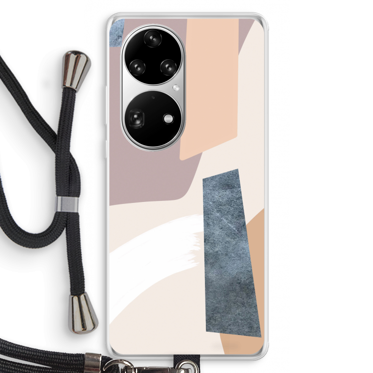 Luca: Huawei P50 Pro Transparant Hoesje met koord