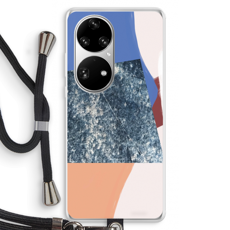 Billy: Huawei P50 Pro Transparant Hoesje met koord