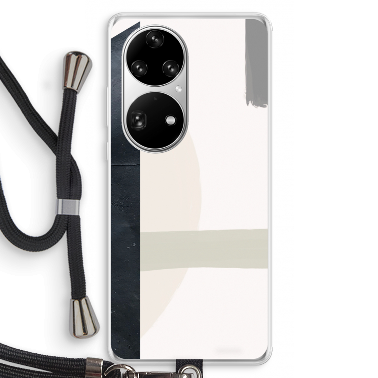 Baca: Huawei P50 Pro Transparant Hoesje met koord