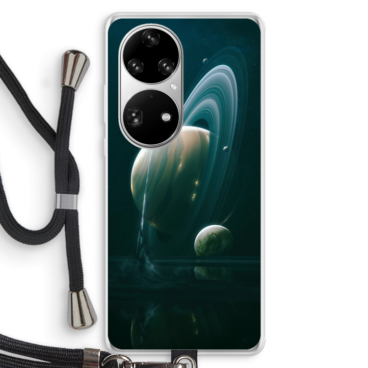 Mercurius: Huawei P50 Pro Transparant Hoesje met koord