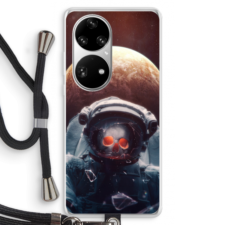 Voyager: Huawei P50 Pro Transparant Hoesje met koord