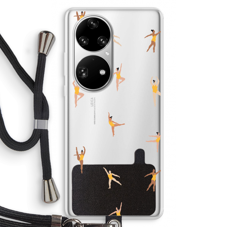 Dans #2: Huawei P50 Pro Transparant Hoesje met koord