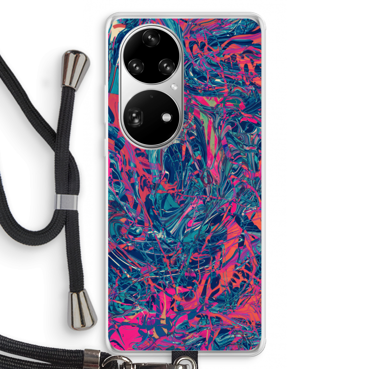 Sleeping Dreams: Huawei P50 Pro Transparant Hoesje met koord