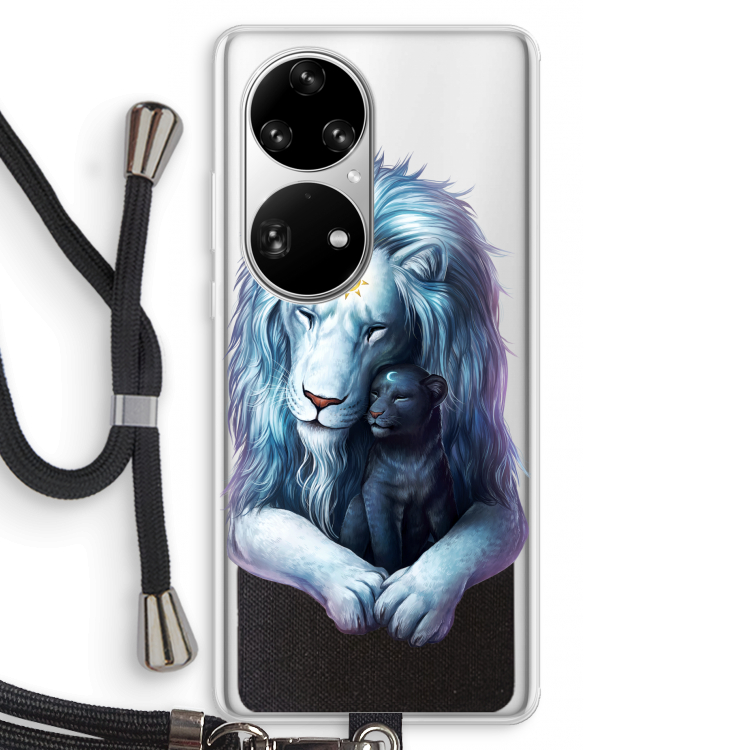 Child Of Light: Huawei P50 Pro Transparant Hoesje met koord