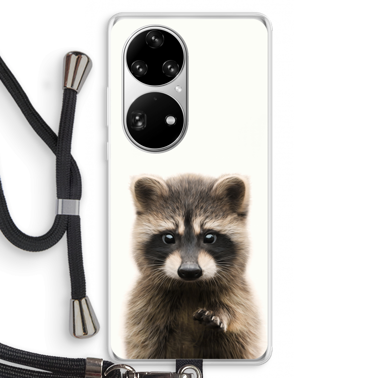 Rocco: Huawei P50 Pro Transparant Hoesje met koord