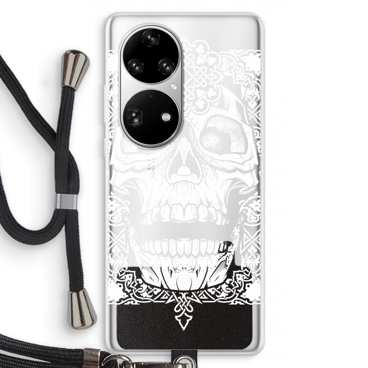 Seek & Destroy: Huawei P50 Pro Transparant Hoesje met koord