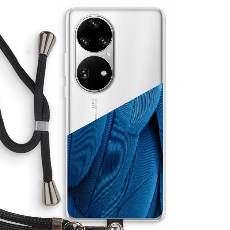 Pauw: Huawei P50 Pro Transparant Hoesje met koord
