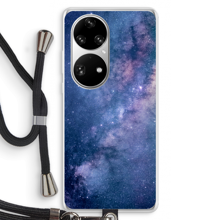 Nebula: Huawei P50 Pro Transparant Hoesje met koord