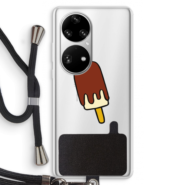 Frisco: Huawei P50 Pro Transparant Hoesje met koord