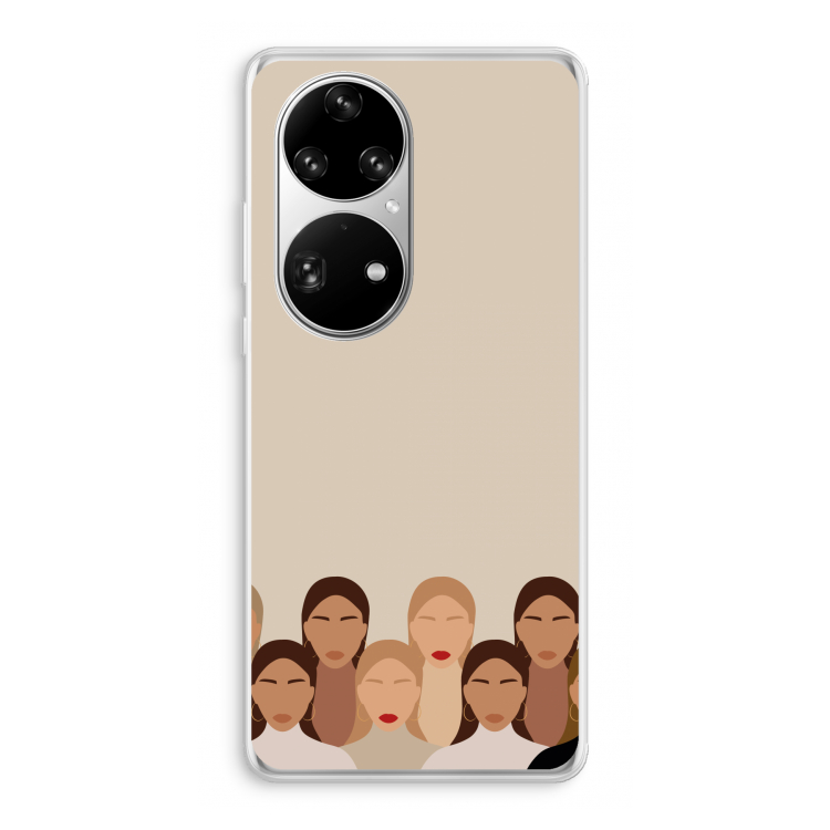Girls girls girls: Huawei P50 Pro Transparant Hoesje