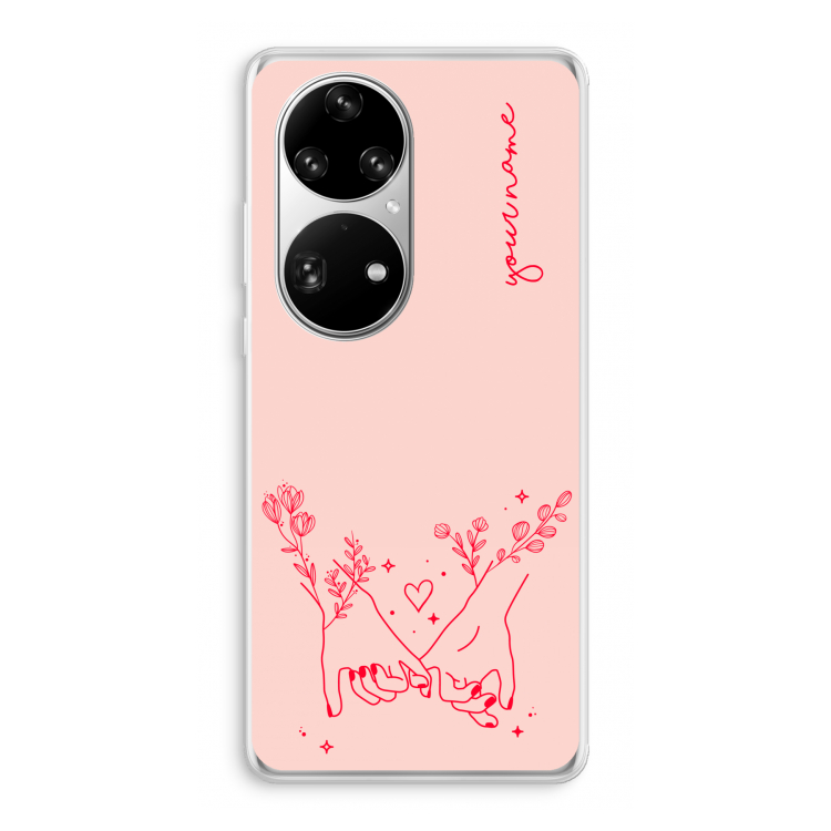 Best Friends: Huawei P50 Pro Transparant Hoesje